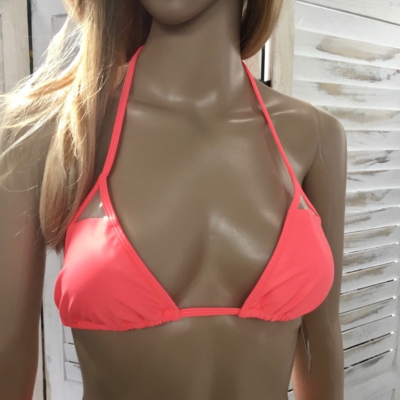 🔥Neon Coral Body Glove Bikini Set 🔥 S M L - Picture 3 of 15
